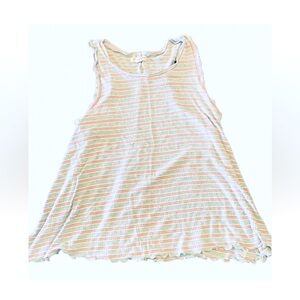 Tucker & Tate Girls Tank Top, Size XL (14/16), Pink and Gray